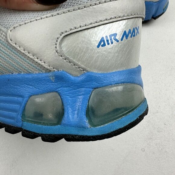 Nike Max Run Lite 3 Women's Running Shoes 488167-006 Size 6.5 Aqua Yellow Grey - Picture 9 of 12